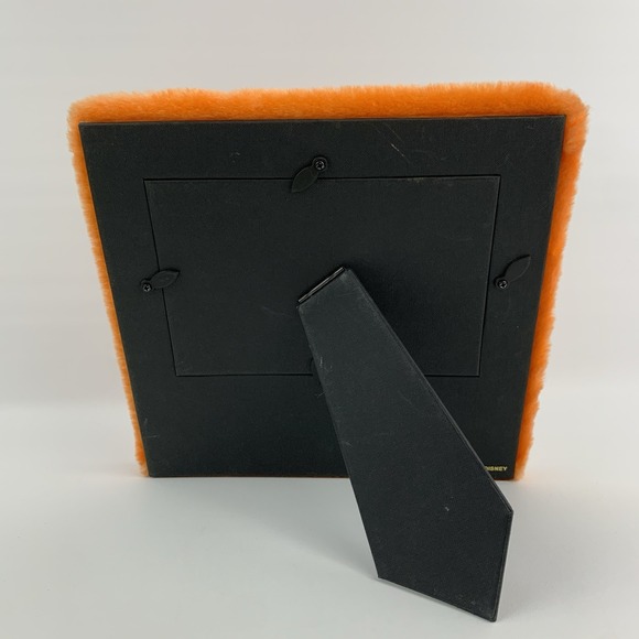 Disney Tigger Orange Fuzzy Furry Plush 4"x6" Photo Picture Frame - Picture 12 of 16